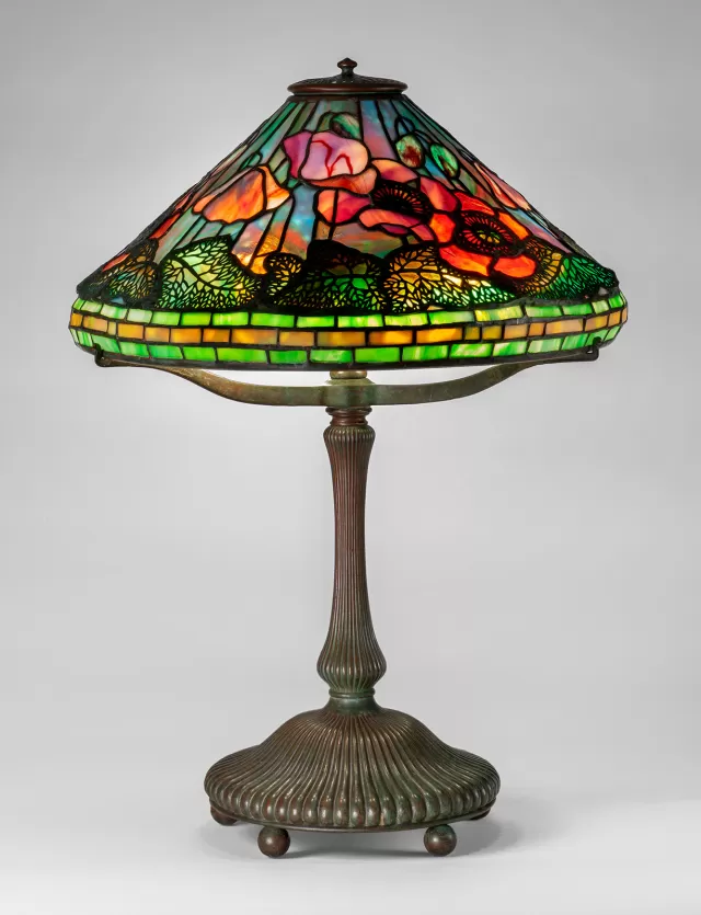 Poppy Library Lamp